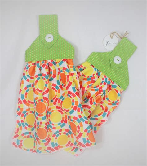 Cut out your design 4. Hanging Dish Towels/Microfiber/Spring Decorations by ...