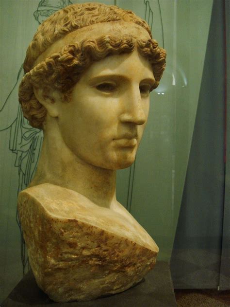 Fidia Atena Di Lemnia Testa Arte Antica Greca Museo Archeologia