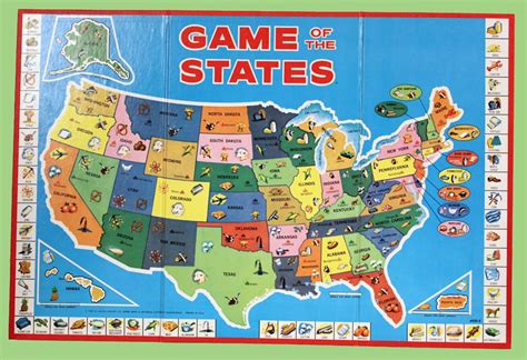 Map Of The United States Game World Map