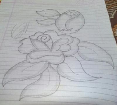How to draw a rose in pencil, step by step, drawing guide, by pericusmaximus. Easy pencil sketch of rose