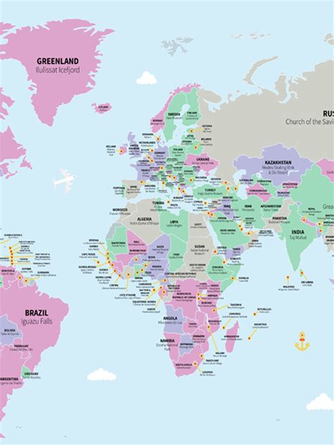 Map Of Every Country