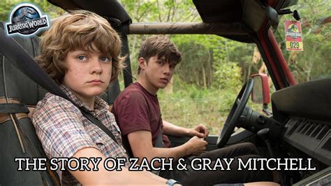 The Complete Story Of Zach And Gray Mitchell Jurassic Park 30th Anniversary Youtube
