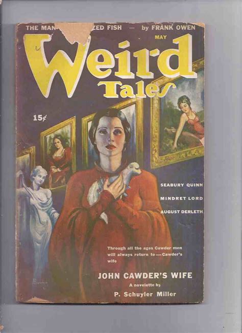 Weird Tales Magazine Pulp Volume 36 Xxxvi 11 May 1943 John Cawders Wife A Wig