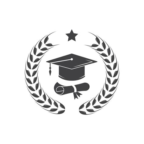 Graduation Cap Diploma Vector Illustration Design 21513189 Vector Art