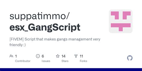 Github Suppatimmoesxgangscript Fivem Script That Makes Gangs