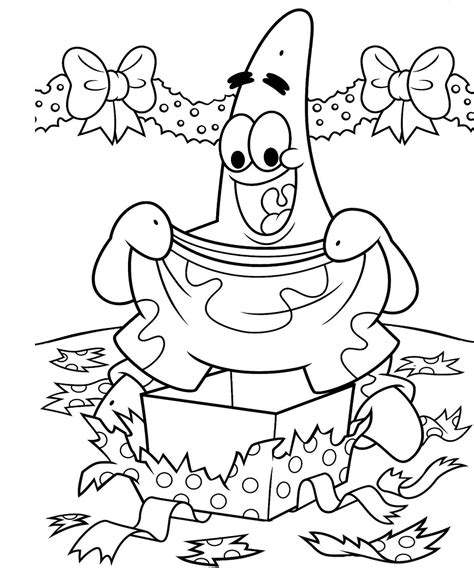 Full Size Christmas Coloring Pages At Free Printable