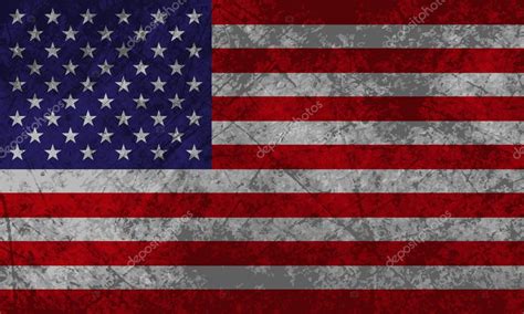 American Flag Grunge — Stock Vector © Princesszelda 10553115