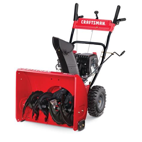 24 In 208cc Electric Start Two Stage Snow Blower Sb410 Craftsman