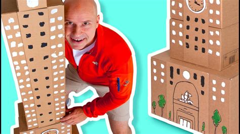 Cardboard Skyscraper Craft Ideas With Boxes Diy On Box Yourself