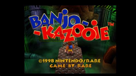 Banjo Kazooie Intro 1998 Hd Nintendo 64 Youtube