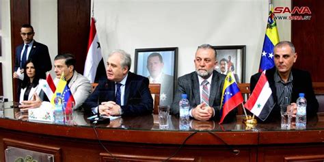 Governor Of Sweida Ambassador Of Venezuela Discuss Means Of Joint