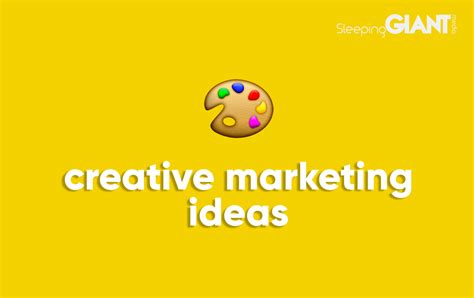 50 Creative Ideas For Your Marketing