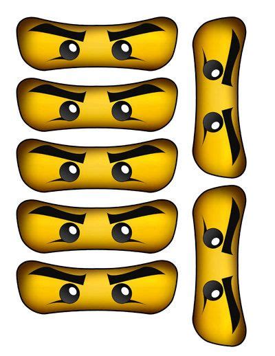 Instant download high resolution / collection of entertaining games with ninjago. Ninjago Augen Ausdrucken Pdf : Printable NinjaGo Eyes - 8 ...