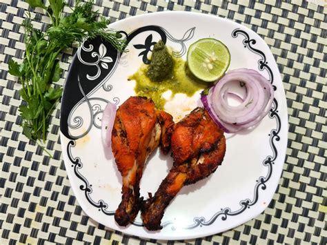 Tandoori Chicken Dish In The Plate Pixahive