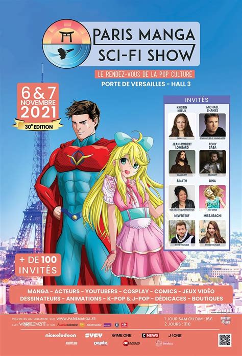 Paris Manga And Sci Fi Show 30e édition 2021 Événement Manga News