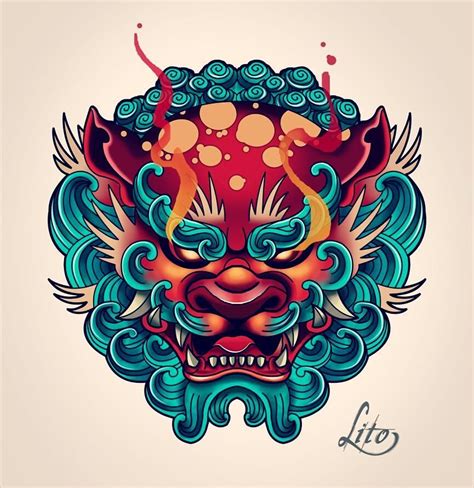 Fu Dog Tatto Design Foo Dog Tattoo Design Foo Dog Tattoo Japanese