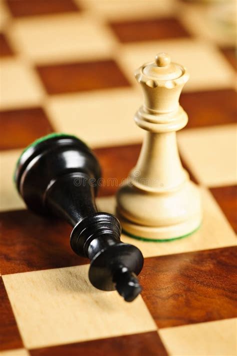 Checkmate In Chess Stock Image Image Of Prepared Black 15614801