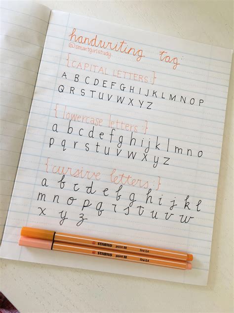 Improve Your Handwriting Handwritingimprovement Cute Handwriting