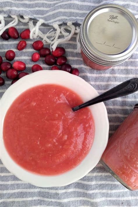 Check spelling or type a new query. No Sugar Added Cranberry Applesauce - Eat Like No One Else