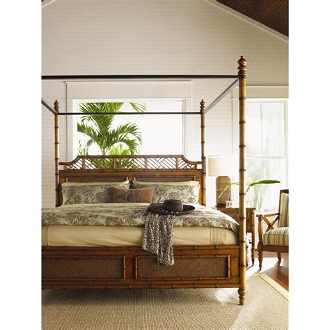 Tommy Bahama Home Island Estate 347473960 Queen Size West Indies Canopy