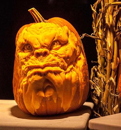 55 Epic Scary 3d Pumpkin Carving Face Ideas From Talented