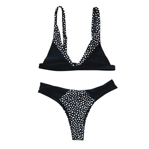 2018 New Hot Sell Well Low Waist Swimwear Women Brazilian Solid Color Bikini Set Concise Summer
