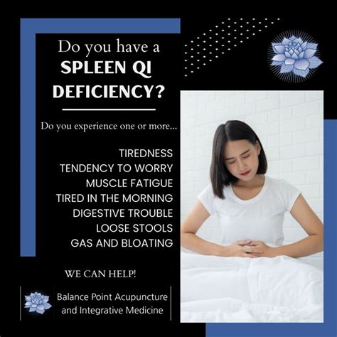 Spleen Qi Deficiency Is A Very Common Diagnosis In Chinese Medicine And