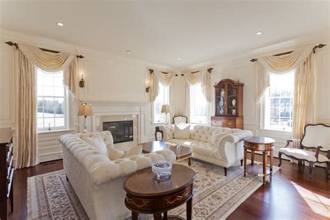 Inspiring Window Treatments Traditional Living Room Dc Metro By