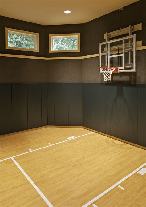 Indoor Sports Courts And Home Additions Indoor Basketball Courts