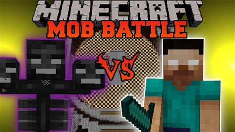 Https Youtube Watch V F7cm8MOCKZE Minecraft Mobs Battle Mob