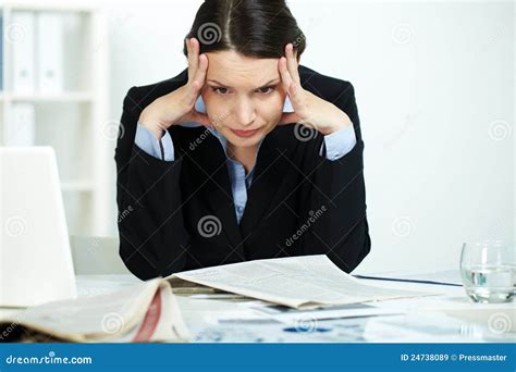 Difficult Task Stock Image Image Of People Employer 24738089