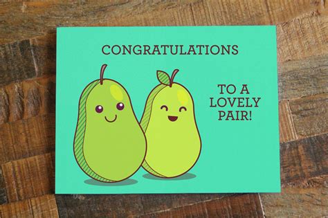 Funny Wedding Card Congratulations To A Lovely Pair Cute Wedding Or