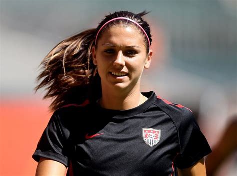 Moenchengladbach Germany July 12 Alex Morgan Of The Usa During A Usa Training Session At