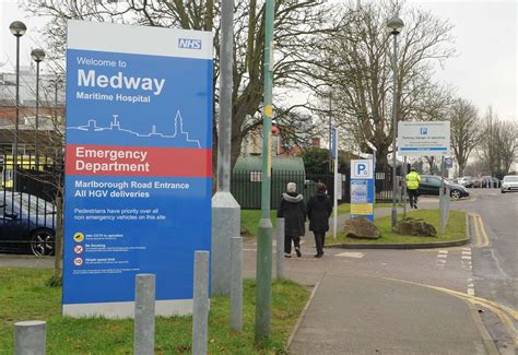 Covid Hit Ward At Medway Maritime Hospital Gillingham
