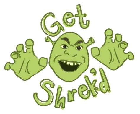 Shrek Sticker Etsy