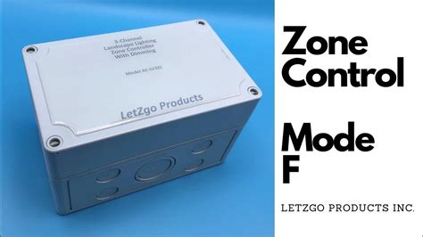 Letzgo Zone Controller Mode F Explained Youtube