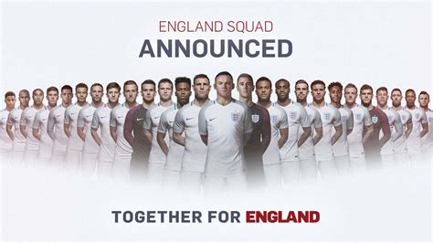 Roy Hodgson Names Pre Euro 2016 England Squad