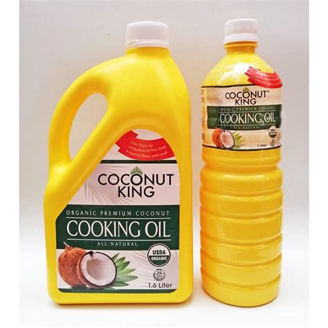 Coconut King Organic Cooking Oil 1l Or 16 Liter Shopee Philippines