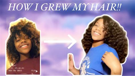 How I Grew My Hairfast Youtube