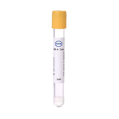 Blood Collection Acd Tube Sodium Citrate Tube For Blood Collection