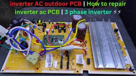 Inverter Ac Pcb Inverter Ac Pcb Circuit Diagram 3 Phase Inverter
