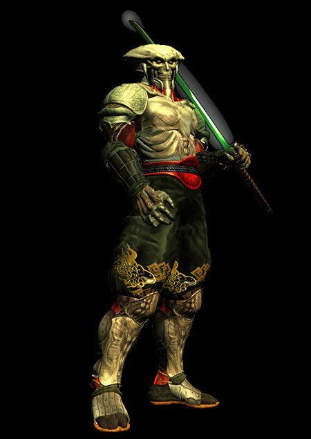 Yoshimitsu Concept Art Digital Game Art Fantasy Warrior