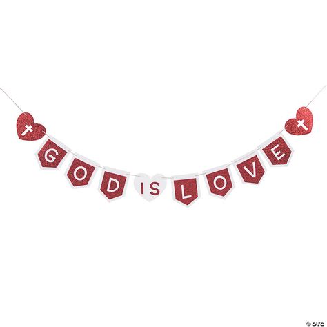Religious Valentines Day Garland Craft Kit Discontinued