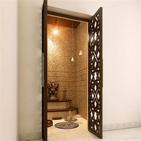Small Pooja Room Glass Door Design Best Design Idea