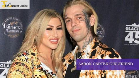 Who Is Aaron Carter Girlfriend His Ex Melanie Martin Cries Over His Death