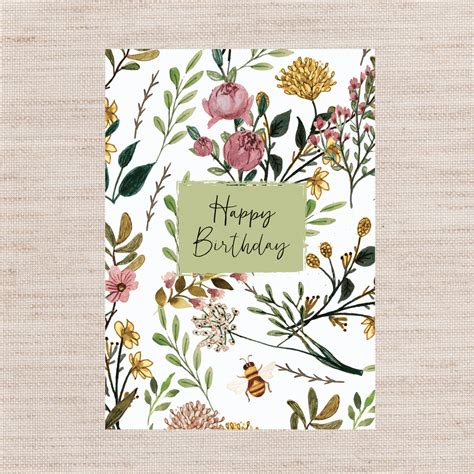 Maybe you would like to learn more about one of these? Bee Birthday Card - Pink Paddock Store