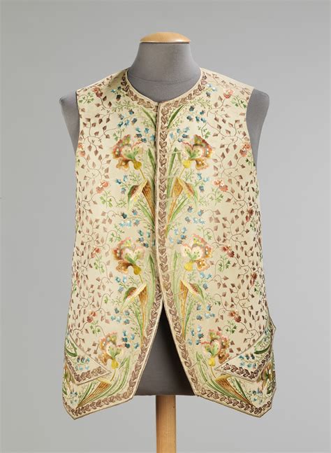Waistcoat Probably French The Metropolitan Museum Of Art