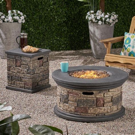 Search our spreadsheet (400 different tank head and tank accessory items in stock) to find a stock tank head or stock tank accessory to satisfy your specific need. Keper Concrete Propane Fire Pit with Tank Holder in 2020 ...