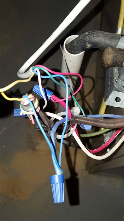This was the wiring indicated when i removed the addison. Add C wire for Thermostat to Goodman furnace - Home ...