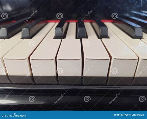 Piano Isolated on White Background Stock Photo - Image of background